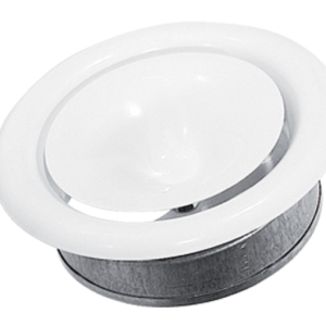 Rejilla de ventilación ANEMOSTATO blanco Fi125